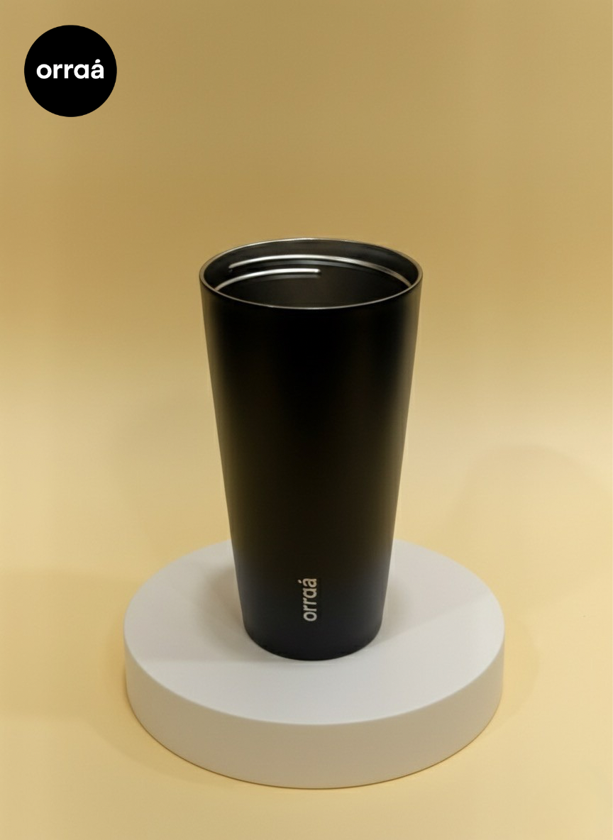 Black Insulated Flask