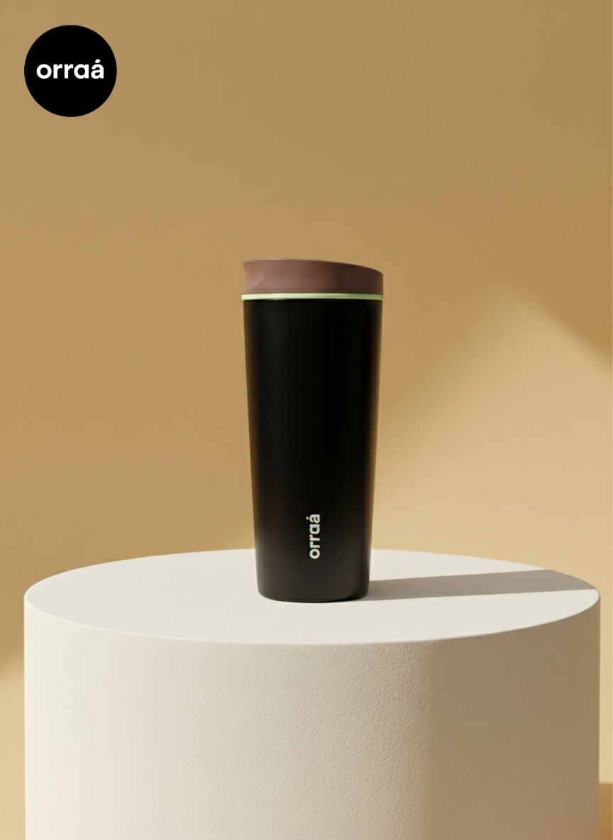 Black Insulated Flask