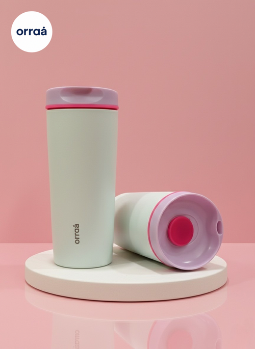 White Insulated Flask