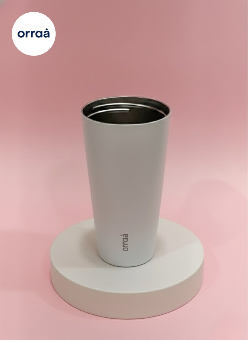 White Insulated Flask